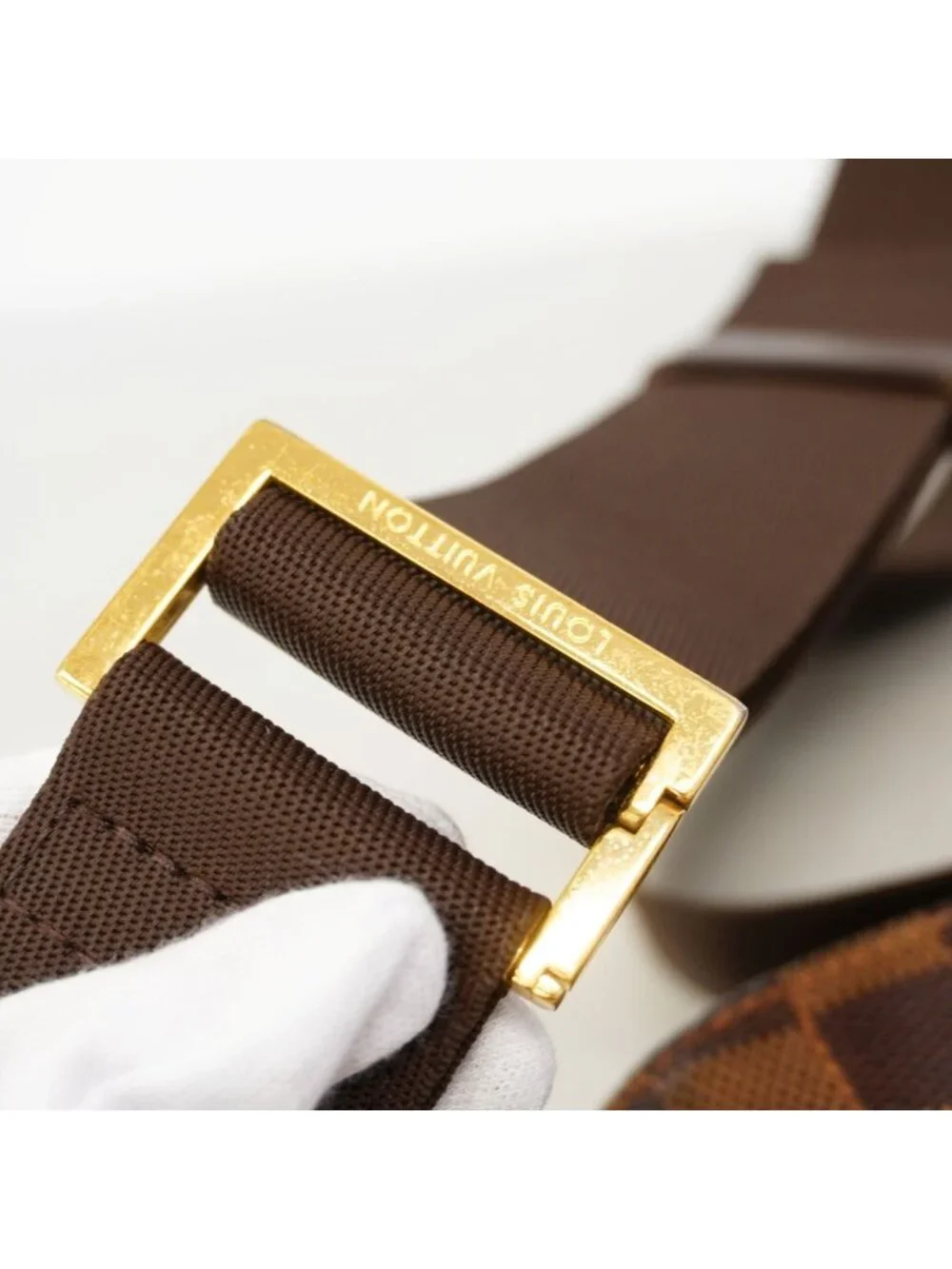Louis Vuitton Belt Bag Damier Geronimos Ebene